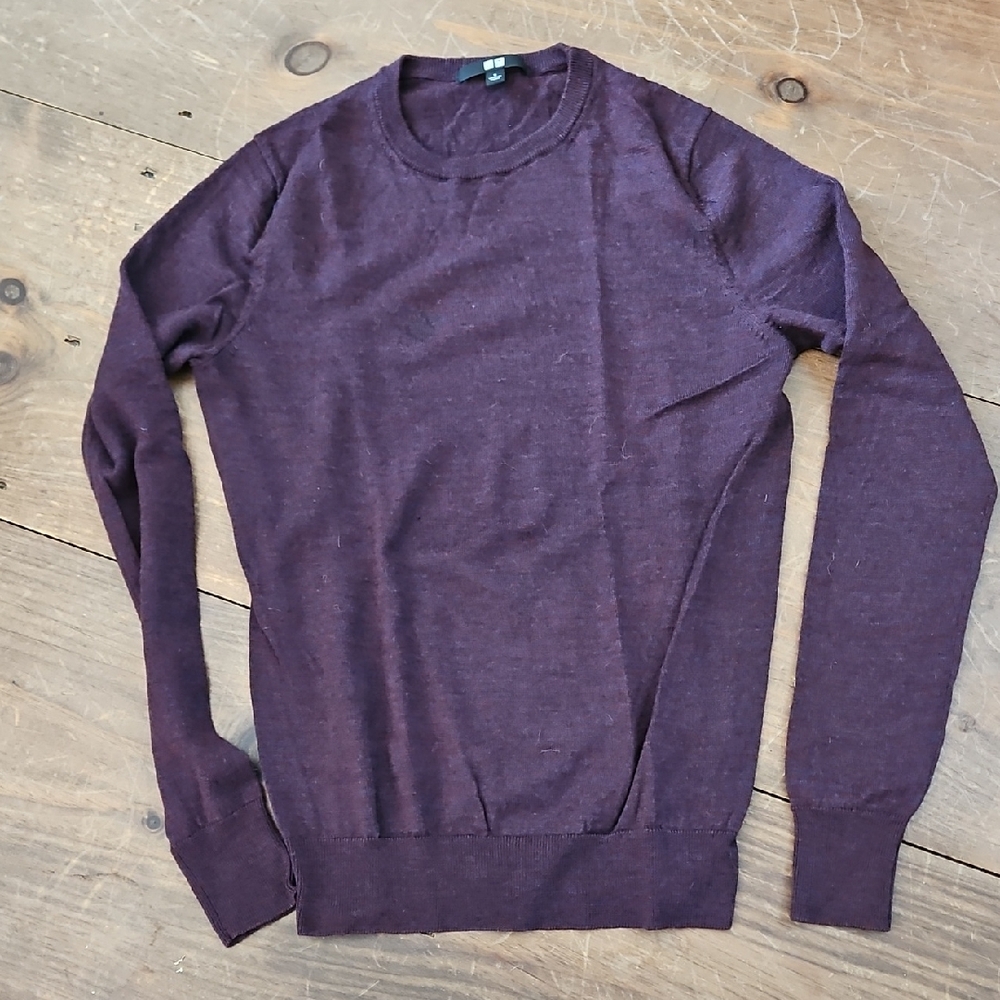 Purple Lightweight Uniqlo Sweater